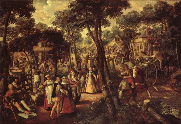 Joachim Beuckelaer A Village Celebration